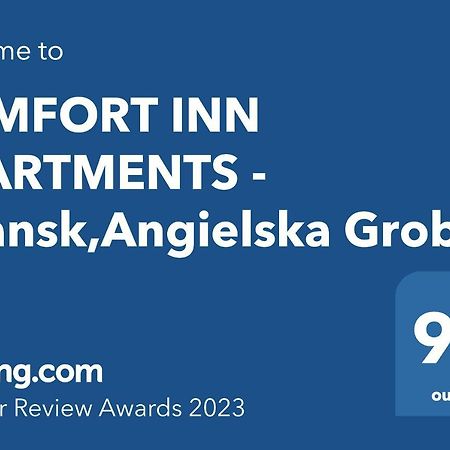 Comfort Inn Apartments - Gdansk,Angielska Grobla Exteriér fotografie