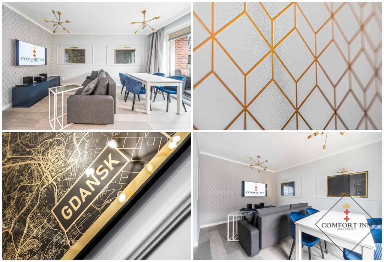 Comfort Inn Apartments - Gdansk,Angielska Grobla Exteriér fotografie