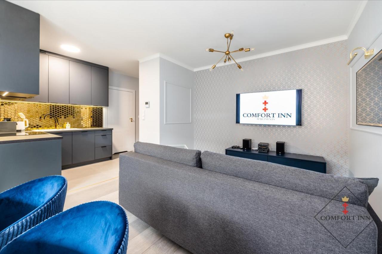 Comfort Inn Apartments - Gdansk,Angielska Grobla Exteriér fotografie