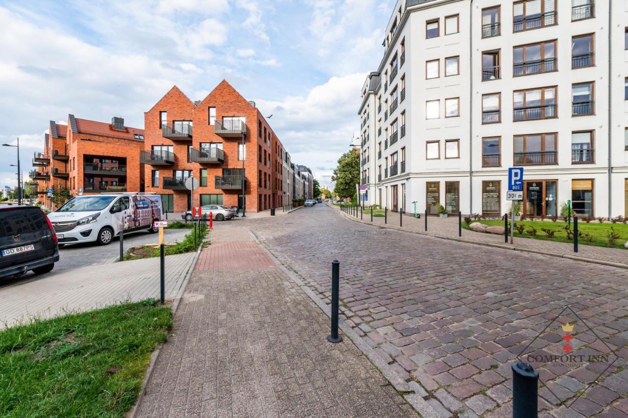 Comfort Inn Apartments - Gdansk,Angielska Grobla Exteriér fotografie