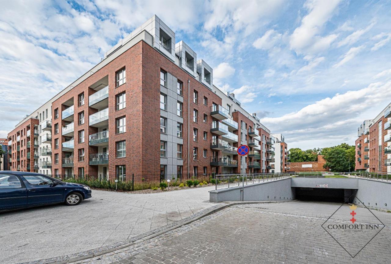 Comfort Inn Apartments - Gdansk,Angielska Grobla Exteriér fotografie